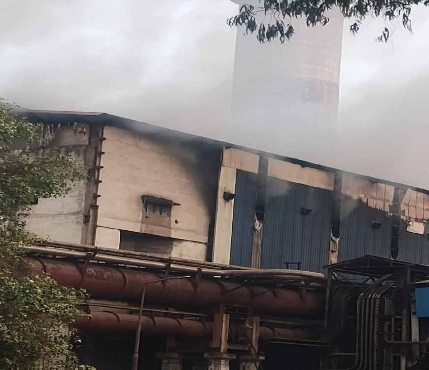 भिलाई स्टील प्लांट में बड़ा हादसा: टर्बाइन ब्लास्ट से 8 मजदूर घायल, कर्मचारियों में मचा हड़कंप