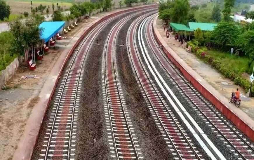 800 मीटर का ट्रैक तैयार, जुलाई से शुरू होगी नई रेल लाइन, कई गांव होंगे कनेक्ट