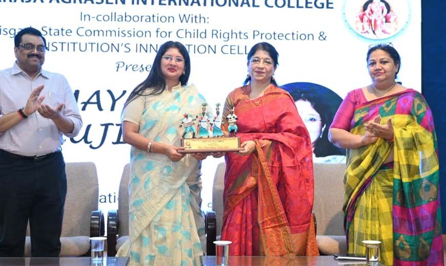 बच्चों का चरित्र निर्माण ही राष्ट्र निर्माण की आधारशिला है — डॉ. वर्णिका शर्मा