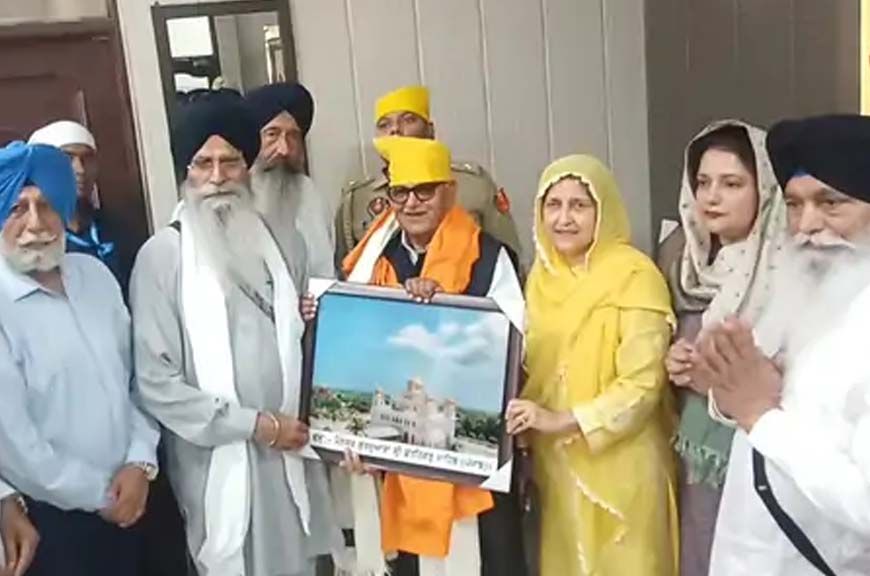 राज्यपाल गुलाब चंद कटारिया ने फतेहगढ़ साहिब में टेका माथा, मथुरा घटना पर जताया दुख, सख्त कार्रवाई का आश्वासन