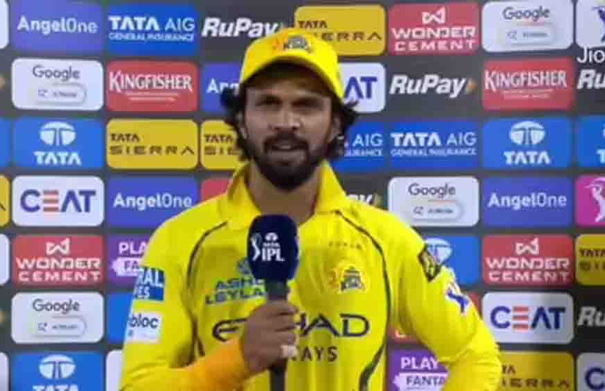 जीत के बाद CSK को झटका: रुतुराज गायकवाड़ पर 12 लाख का जुर्माना