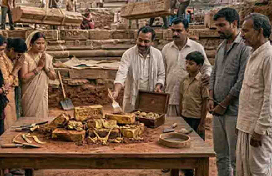 ललितपुर में खुदाई के दौरान ‘खजाना’ मिलने का दावा, गांव में मची हलचल