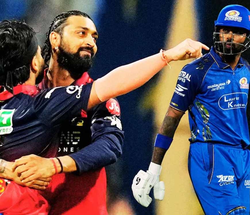 हार्दिक पंड्या और क्रुणाल पंड्या  के बीच टकराव? मैच के बाद बढ़ीं अटकलें