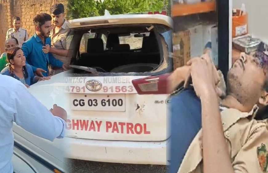 शराब तस्करों का पुलिस पर हमला: TI समेत कई घायल, 10 आरोपी गिरफ्तार