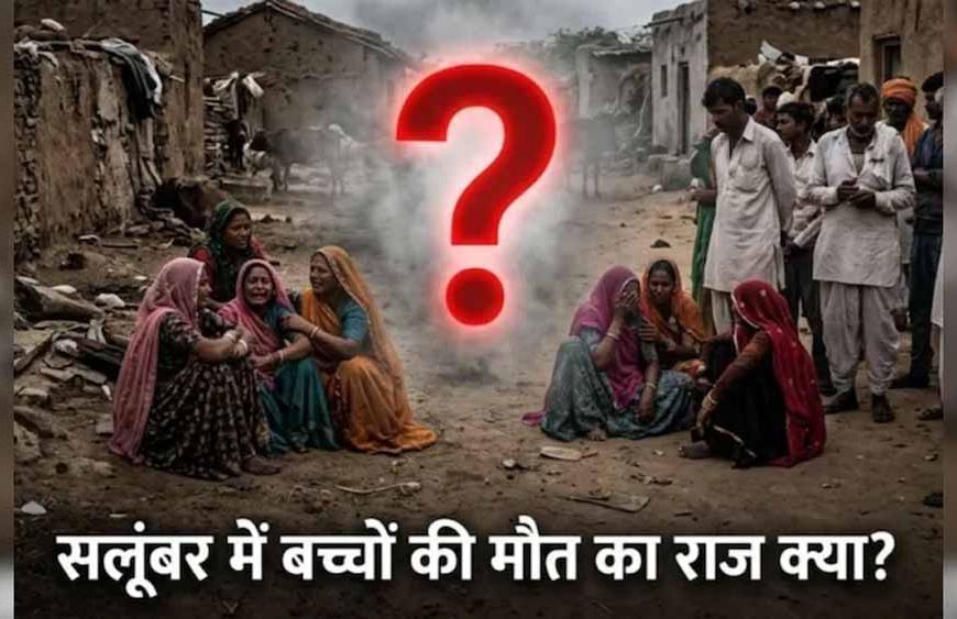 सलूंबर में 8 दिन में 8 बच्चों की मौत से दहशत, कारण अभी भी रहस्य