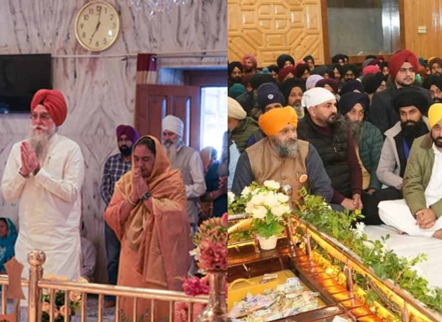 Punjab विधानसभा सत्र से पहले आस्था: कुलतार सिंह संधवां ने गुरुद्वारा अंब साहब में टेका मत्था