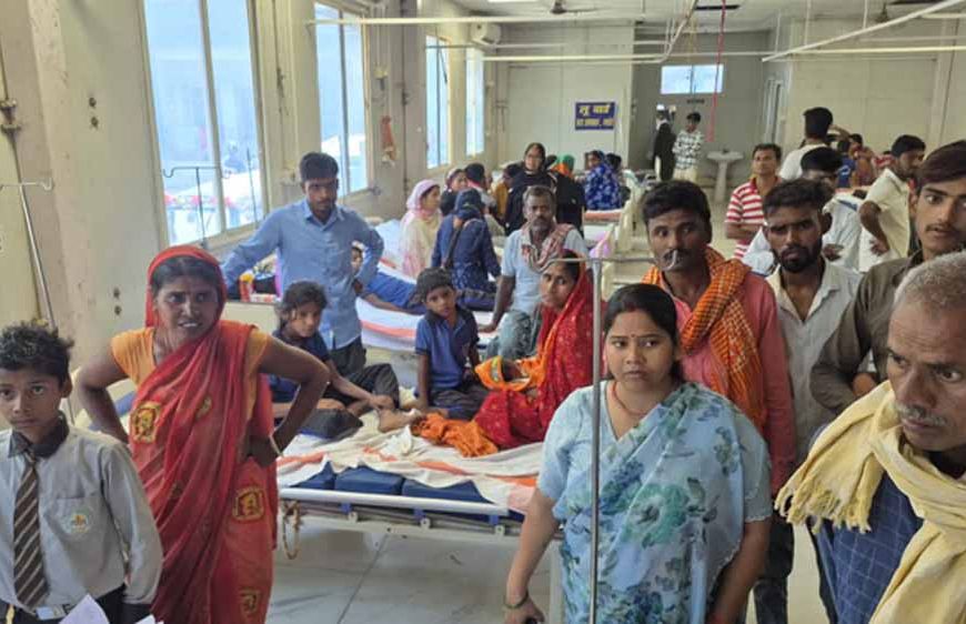 नवादा में दर्दनाक हादसा: स्कूल पिकअप पलटा, एक छात्रा की मौत, 25 बच्चे घायल