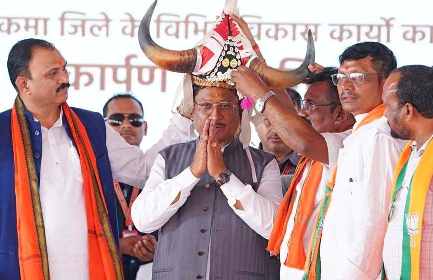 नक्सलमुक्त बस्तर में विकास की नई गूंज : मुख्यमंत्री विष्णुदेव साय ने सुकमा को दी 308 करोड़ के विकास कार्यों की सौगात