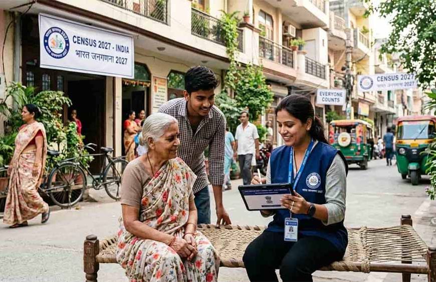 दो चरणों में होगी देश की जनगणना: पहले मकानों का सर्वे, फिर लोगों की गिनती