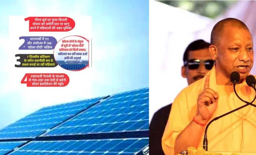 यूपी में ‘सोलर दीदी’ अभियान को मिली रफ्तार, महिलाएं कर रहीं स्वच्छ ऊर्जा क्रांति की अगुवाई