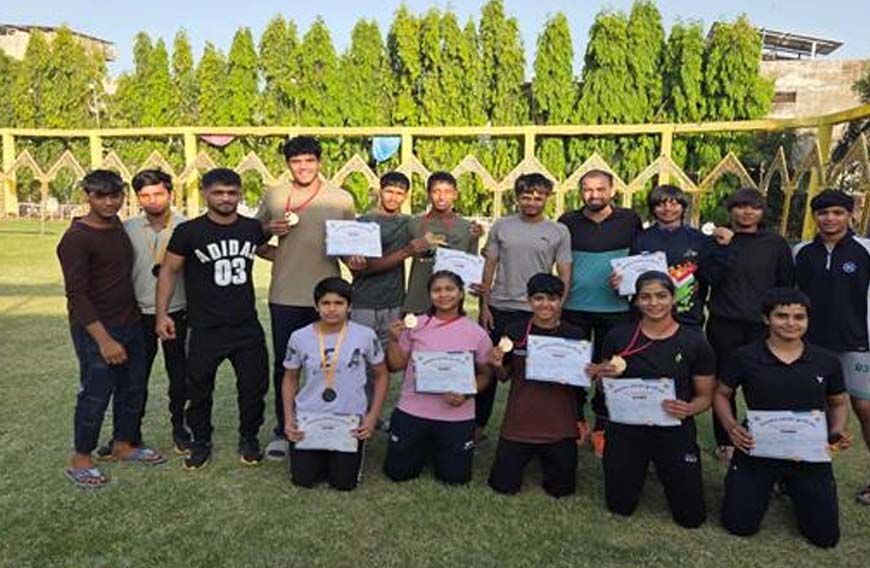 अंडर-17 कुश्ती में छाया मध्यप्रदेश,युवा पहलवानों ने बढ़ाया प्रदेश का मान