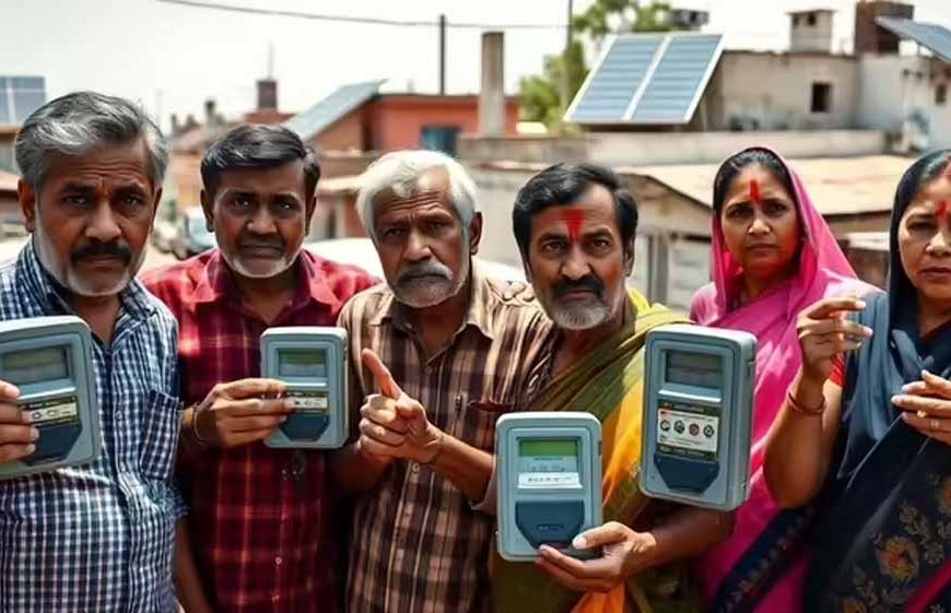 गाजियाबाद में स्मार्ट प्रीपेड मीटर से सोलर उपभोक्ताओं की बढ़ी परेशानी