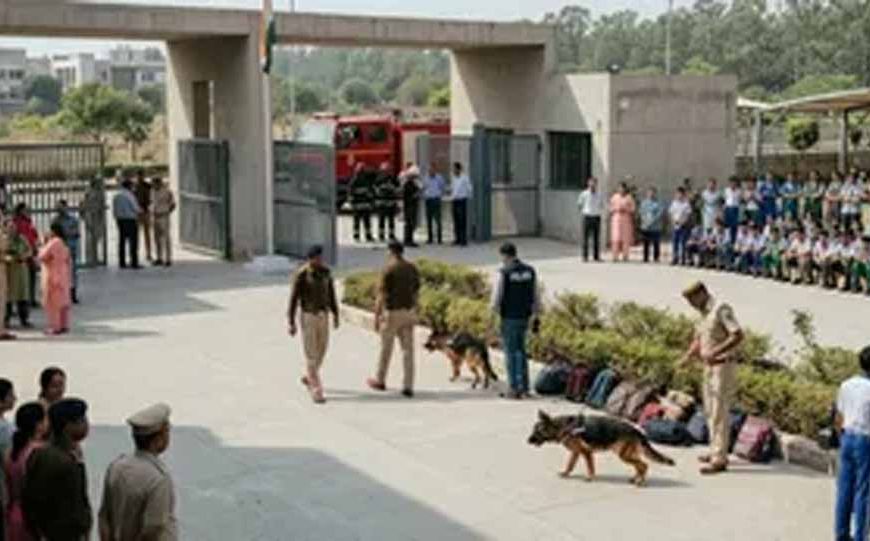 चंडीगढ़ में हड़कंप: 5 स्कूलों को बम से उड़ाने की धमकी, डॉग स्क्वॉड के साथ सर्च ऑपरेशन जारी