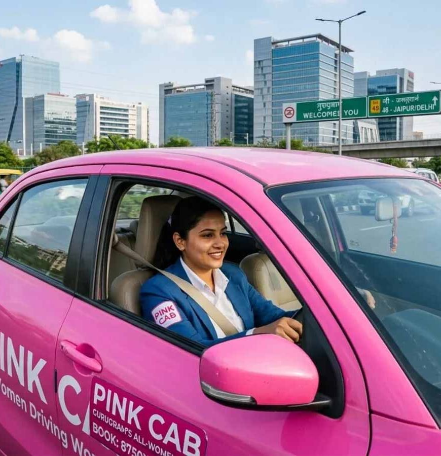 गुरुग्राम में पिंक कैब योजना, 10 हजार महिलाओं को मिलेगा रोजगार