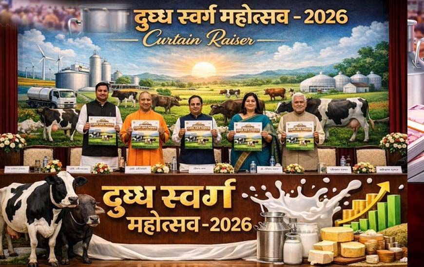 दुग्ध स्वर्ण महोत्सव-2026: योगी सरकार के विजन से डेयरी सेक्टर को नई रफ्तार