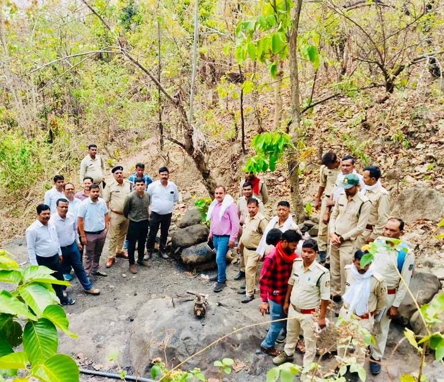 देवखोल में अवैध कोयला खनन पर बड़ी कार्रवाई, 6 टन से अधिक कोयला जब्त