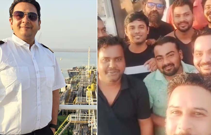 ईरानी गोलीबारी के बीच जाबांज कैप्टन आशीष ने जहाज में रहकर बचाई जानें, बाकी को भारत भेजा