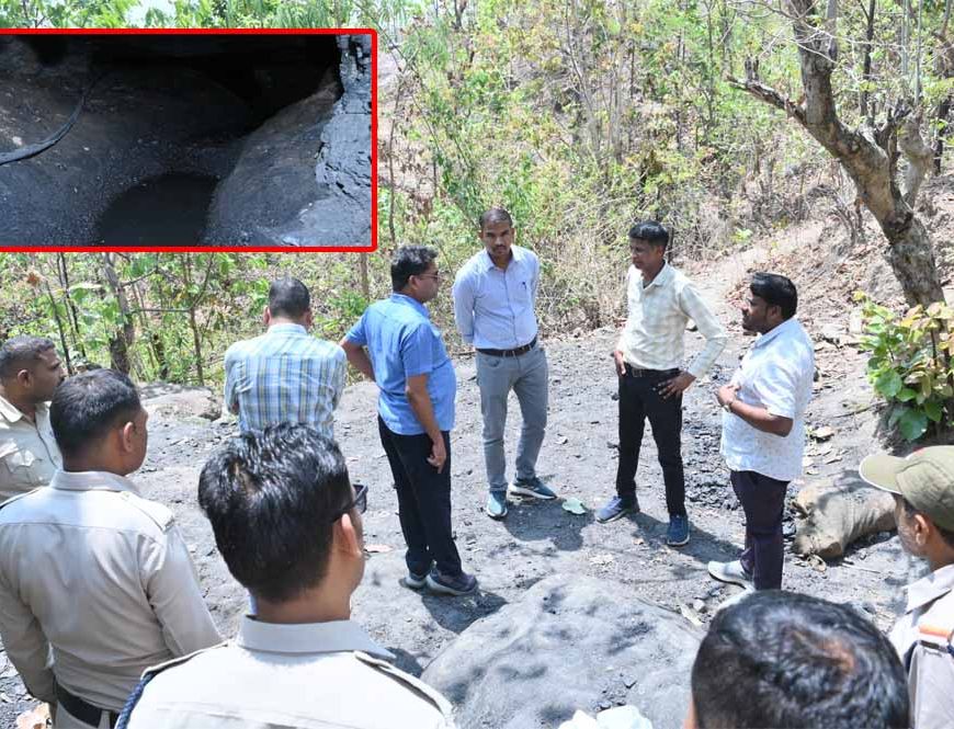 देवखोल-भालूमाड़ा में अवैध कोयला माफिया पर वार, ब्लास्टिंग से बंद होंगी 150 मीटर लंबी सुरंगें
