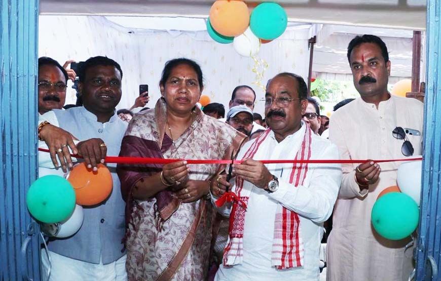 रायपुर : उप मुख्यमंत्री साव ने किया मावा मोदोल लाइब्रेरी चारामा का शुभारंभ