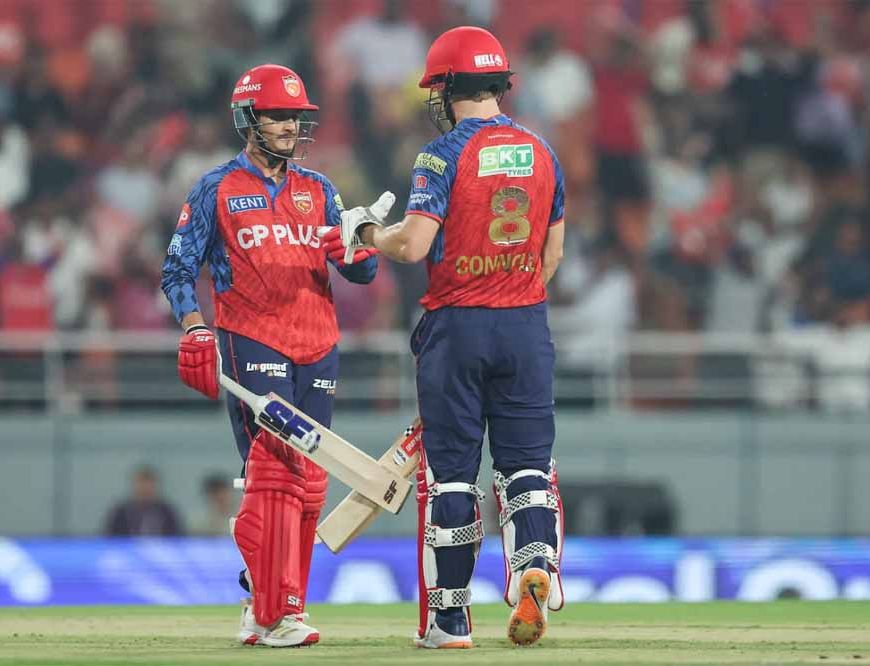 पंजाब का तूफानी हमला! लखनऊ के सामने रखा पहाड़ जैसा लक्ष्य, प्रियांश-कोनोली शतक से चूके