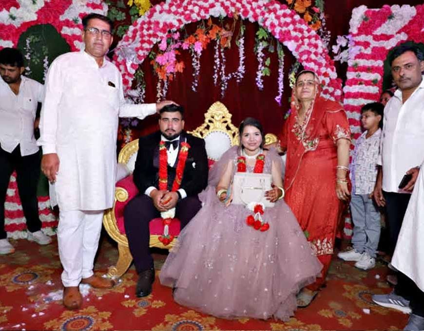 भिवानी में पुलिस का मानवीय चेहरा: साथी की बेटी की शादी में दिया 7 लाख का कन्यादान