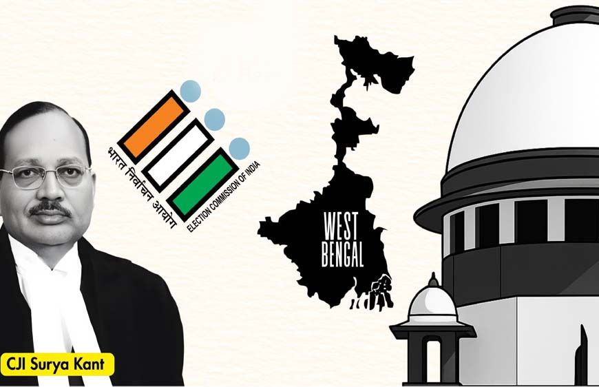 CJI सूर्यकांत का 'हंटर' बंगाल में, कलकत्ता HC से मांगी रिपोर्ट; क्या लाखों लोग नहीं दे पाएंगे वोट?