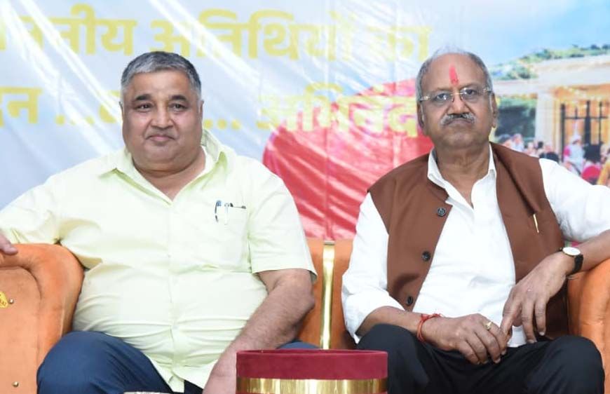 रायपुर : पर्यटन एवं संस्कृति मंत्री राजेश अग्रवाल ने ‘अग्रोहा पैलेस’ का किया भूमिपूजन