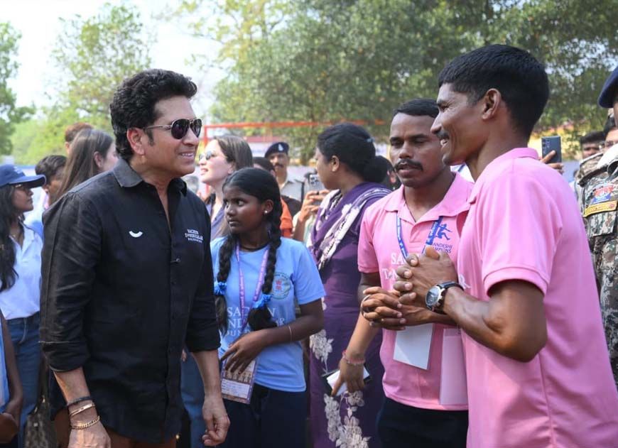 सचिन तेंदुलकर का बस्तर आगमन बदलते बस्तर की सशक्त पहचान : मुख्यमंत्री विष्णुदेव साय