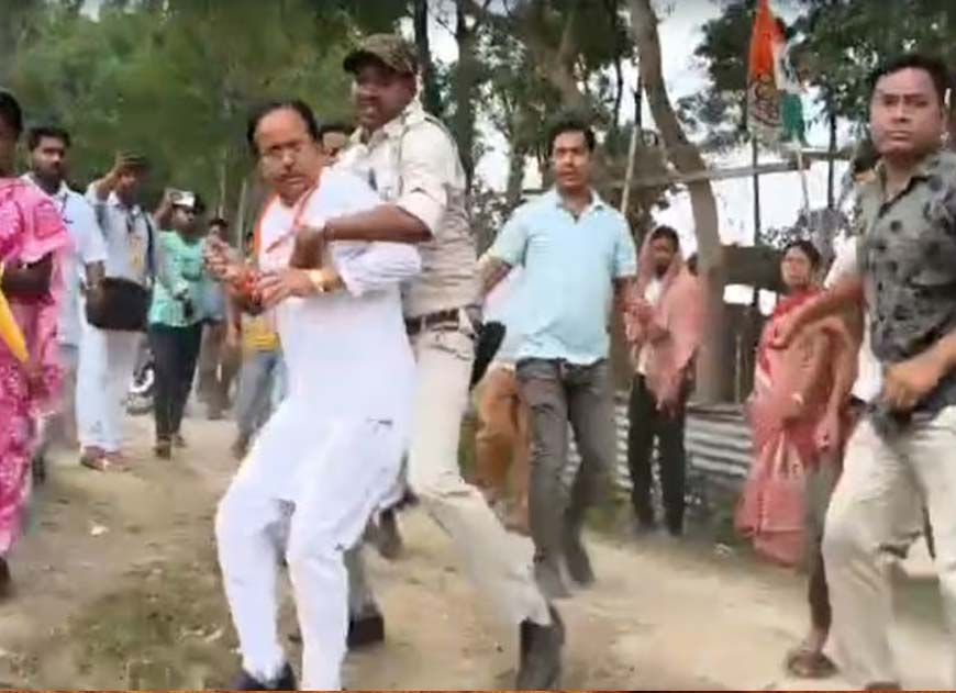 हुमायूं कबीर की कार पर हमला, सुवेंदु सरकार को दौड़ा-दौड़ाकर पीटा, बंगाल वोटिंग में हिंसा का तांडव