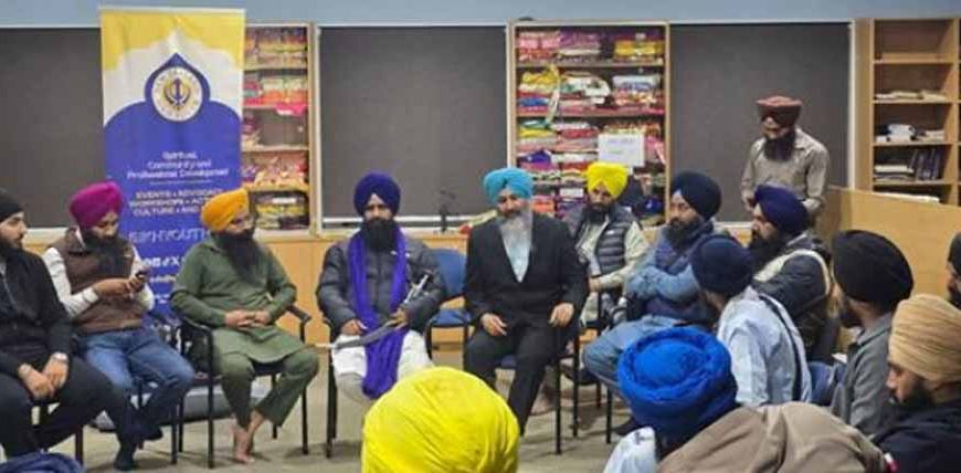 सिख युवाओं के बीच जत्थेदार गरगज का संदेश: एकता और गुरमत से ही उज्ज्वल भविष्य