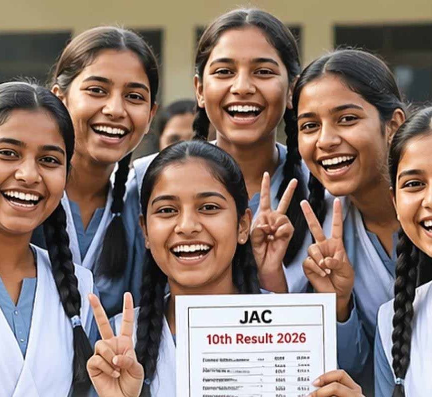 जैक बोर्ड 10वीं परिणाम में जिले ने लगाई 10 स्थानों की छलांग, 95% से अधिक रहा रिजल्ट