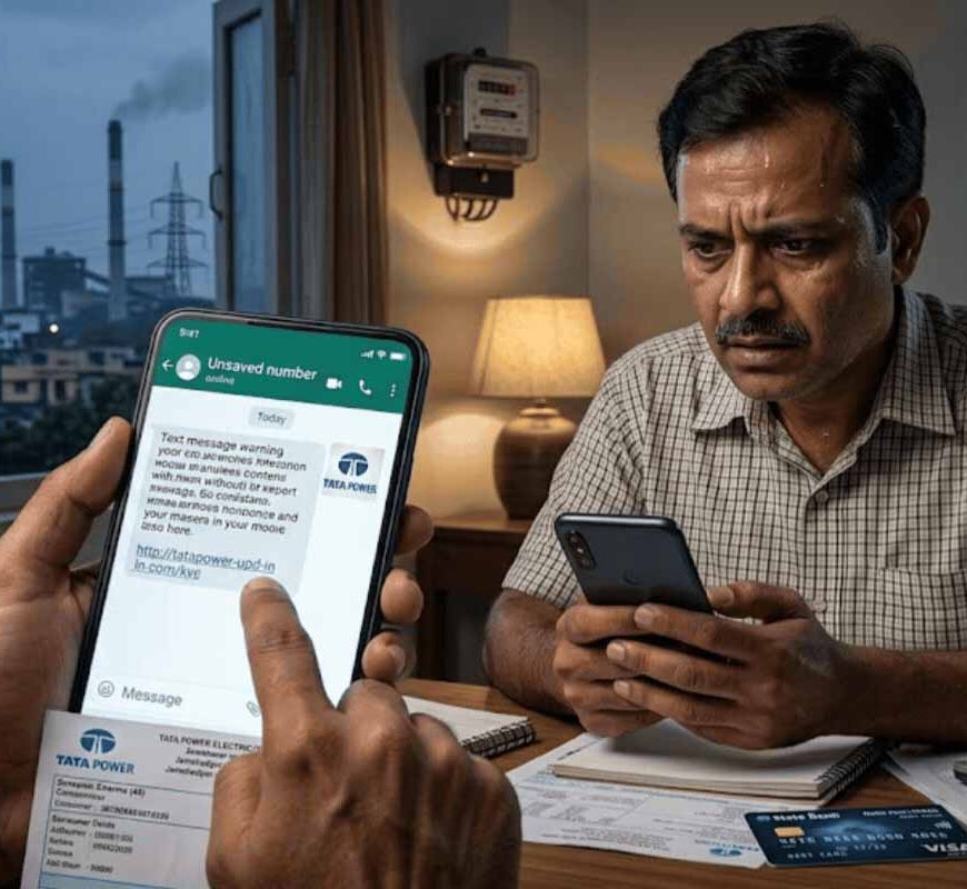 टाटा पावर का अलर्ट,वॉट्सऐप स्कैम से बिजली उपभोक्ताओं को बड़ा खतरा