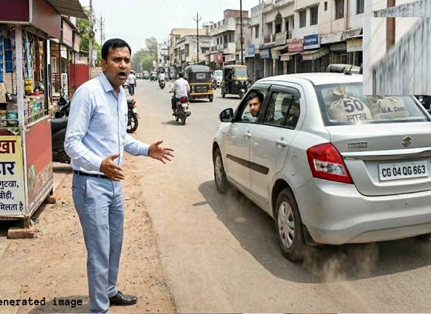 गुटखा लाने का बहाना बना ड्राइवर, अकाउंटेंट से 50 लाख लेकर हुआ फरार.