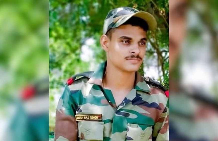 देश की सेवा में शहीद हुए देशराज सिंह तंवर, कल राजकीय सम्मान से अंतिम संस्कार