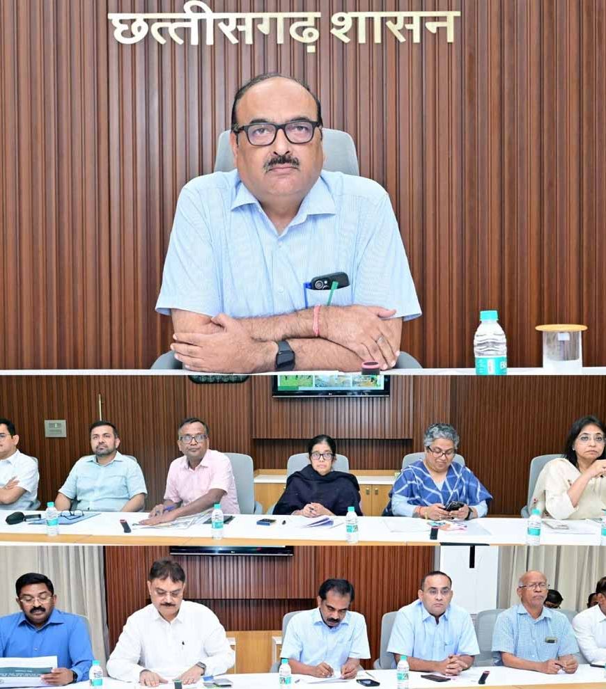 ग्रामीण क्षेत्रों को जलवायु परिवर्तन के अनुकूल बनाने और ग्राम पंचायतवार कार्ययोजना बनाएं - मुख्य सचिव  विकासशील