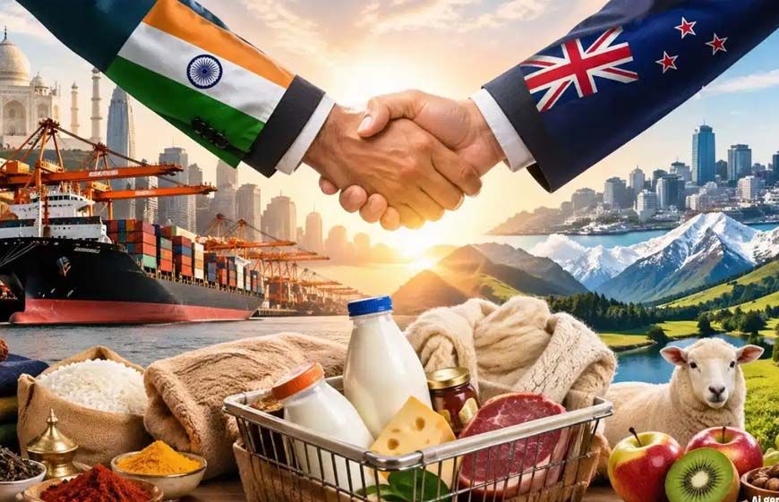 न्यूजीलैंड से FTA में आम भारतीय को क्या मिलेगा? हर साल 5000 वीजा और 0 ड्यूटी का फायदा