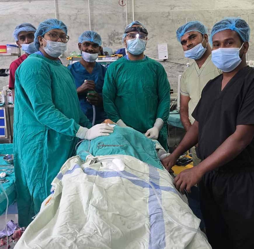 जिला चिकित्सालय में 07 वर्षीय गौरव का हुआ सफल टॉन्सिल ऑपरेशन