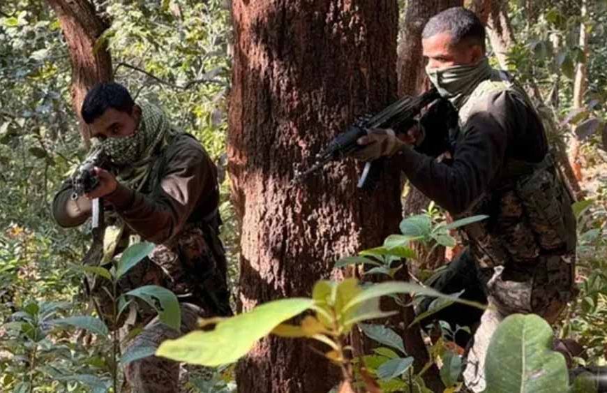 चाईबासा मुठभेड़ में बड़ी सफलता, CoBRA 209 बटालियन ने एक माओवादी को किया ढेर