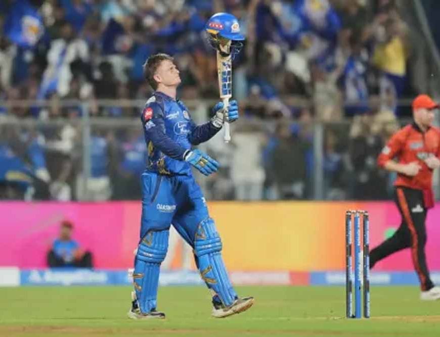 मुंबई इंडियंस ने हैदराबाद को दिया 244 रनों का विशाल लक्ष्य, वानखेड़े में हाई-स्कोरिंग मुकाबला