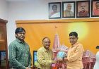 उच्च शिक्षा मंत्री से कुलपति प्रो. मनोज दयाल की शिष्टाचार भेंट
