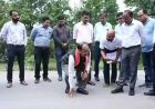 कचना ओवरब्रिज निरीक्षण के दौरान सख्त दिखे Arun Sao, बोले- गुणवत्ता में लापरवाही हुई तो अधिकारियों पर गिरेगी गाज