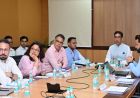 भारत सरकार के भूमि संसाधन सचिव ने छत्तीसगढ़ के मुख्य सचिव से की सौजन्य भेंट