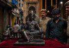 चांदनी चौक मंदिर से चोरी हुई शनिदेव की अष्टधातु मूर्ति बरामद, 4000 रुपये में बेची गई थी