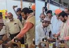 झज्जर के मधुमक्खी पालक विनय फोगाट के हनी विनेगर और बी प्रोबायोटिक पर फिदा हुए सीएम सैनी