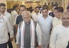करनाल दौरे पर मनोहर लाल खट्टर ने नीलोखेड़ी क्षेत्र के विकास कार्यों की समीक्षा की
