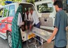 रतलाम के डायल-112 हीरोज सड़क दुर्घटना में घायल बुजुर्ग को अस्पताल में भर्ती कराया