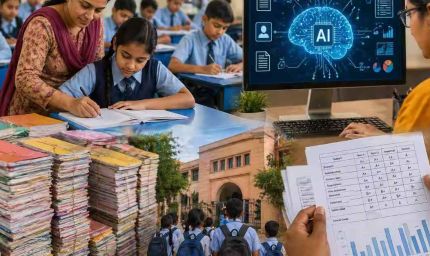 जोधपुर के सरकारी स्कूलों में AI क्रांति, सेकंडों में हो रहा उत्तर पुस्तिकाओं का मूल्यांकन