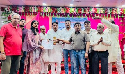 ललिताराम जन विकास कल्याण समिति ने 300 मेधावी छात्रों का किया भव्य सम्मान, सांस्कृतिक कार्यक्रमों से सजा आयोजन