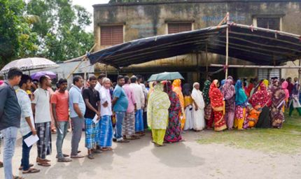 बंगाल में 15 बूथों पर पुनर्मतदान, कड़ी सुरक्षा के बीच 86.90% वोटिंग