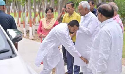 नीतीश कुमार के बेटे निशांत की राजनीतिक पारी शुरू, चंपारण से यात्रा का आगाज